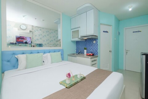 아파트먼트 그린 프라무카 시티의 멋지고 전략적인 스튜디오