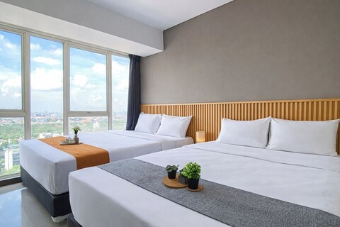 니파로 파크 아파트먼트의 안락한 2베드룸, 6인용