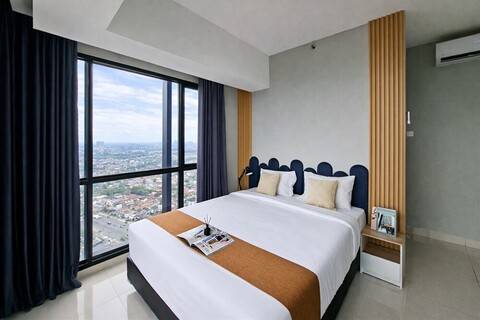 아늑하고 넓은 3베드룸, 도시 전망 있음, 아파트먼트 더 아요마