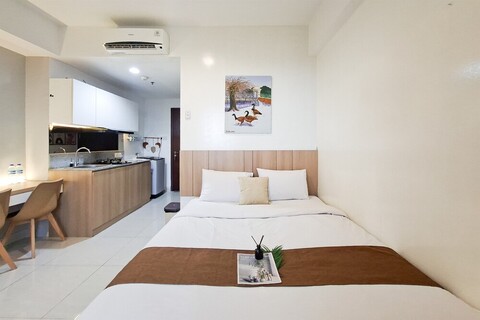 아파트 웨스트 비스타의 나무 느낌이 나는 편안한 스튜디오