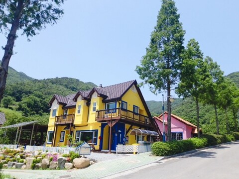 남해 빈스하우스펜션(미국마을)