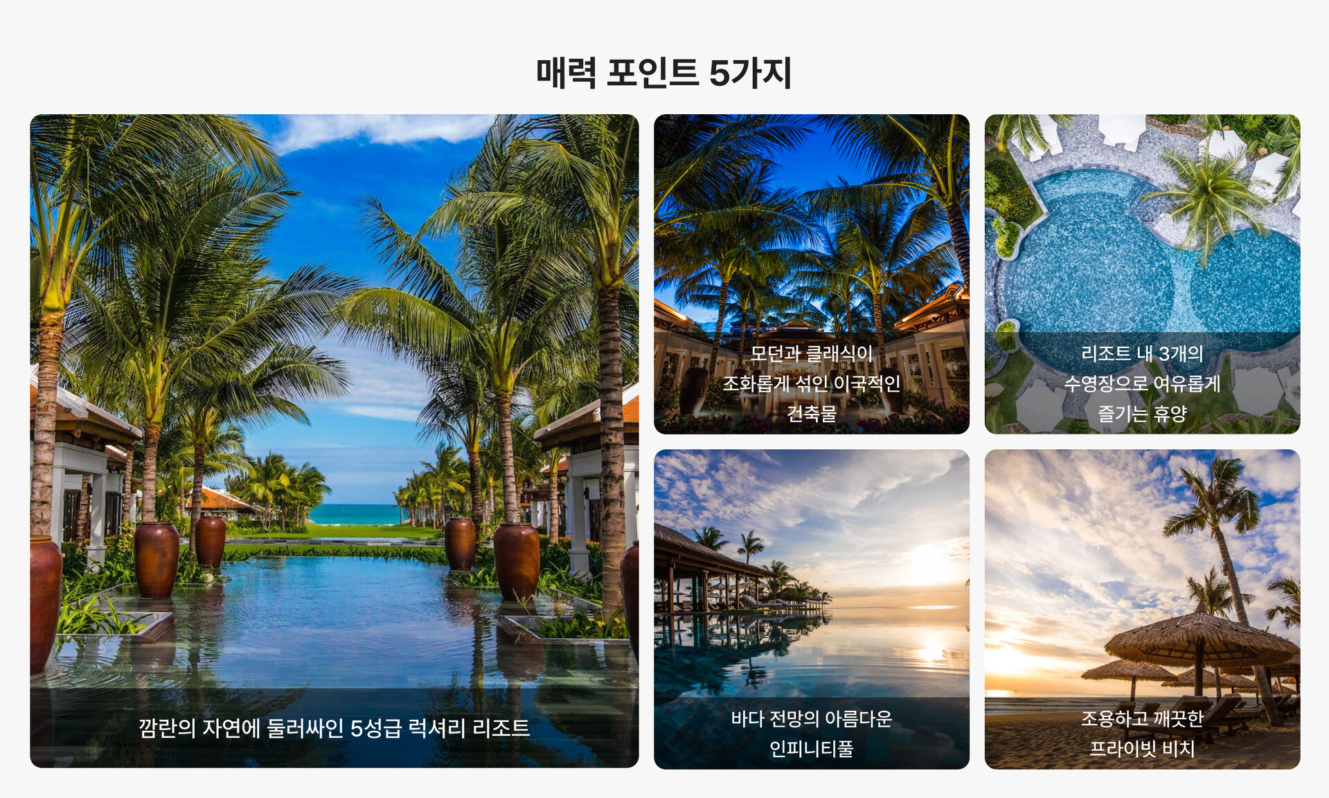 이 리조트 왜 좋을까?