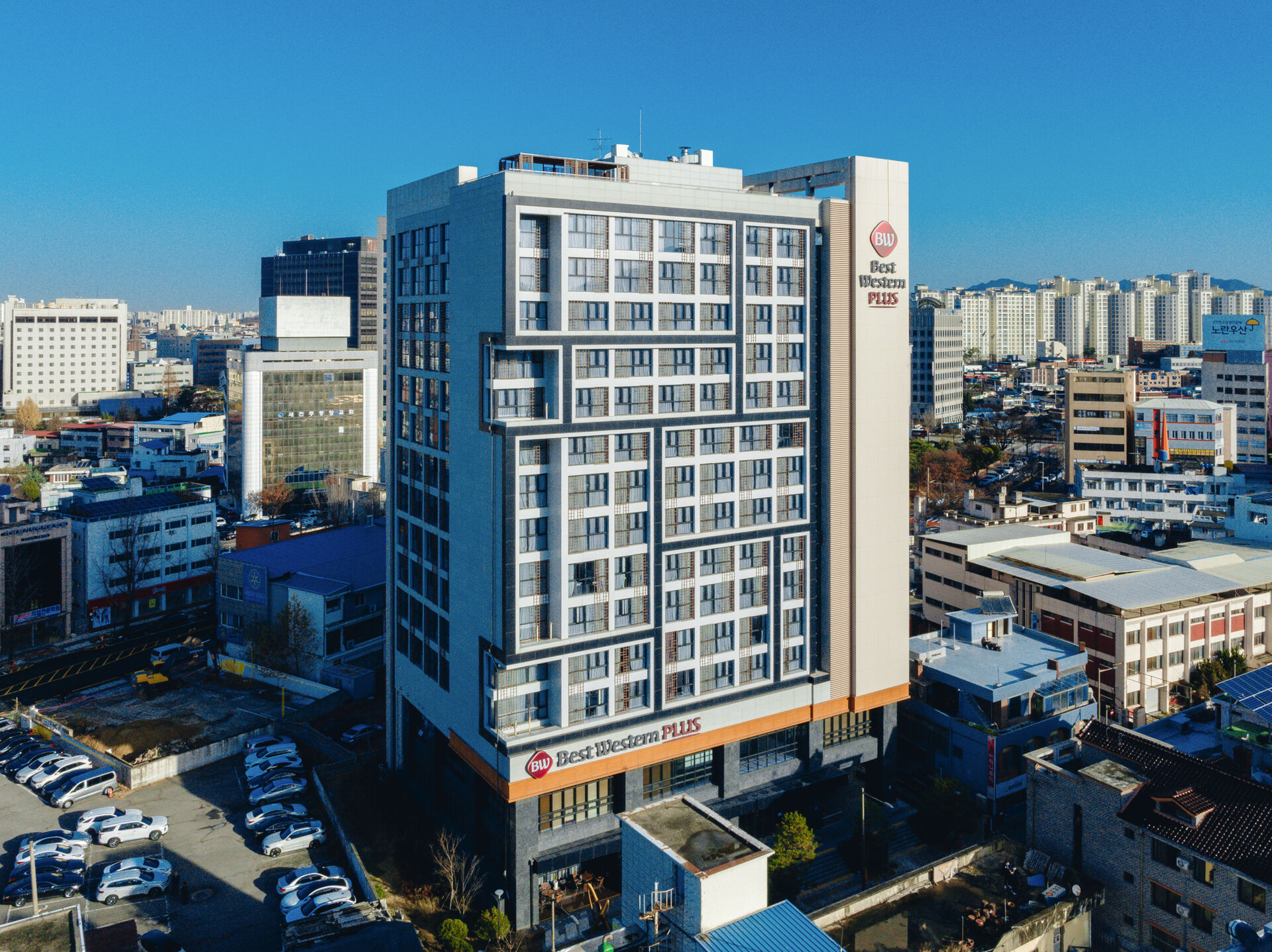 베스트웨스턴플러스전주호텔 외관