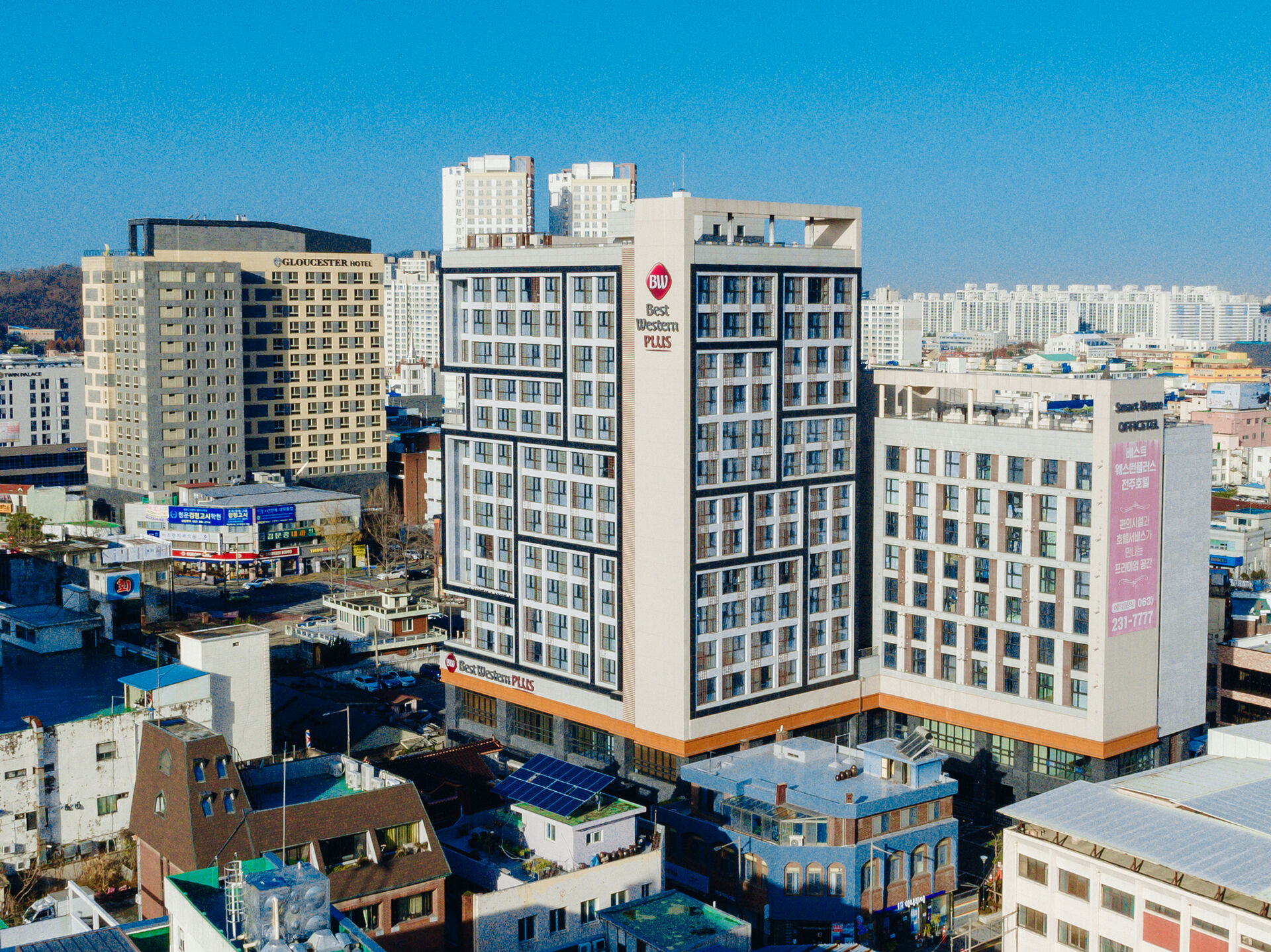 베스트웨스턴플러스전주호텔 외관