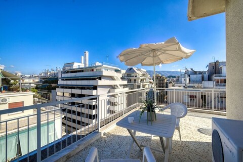 쿠카키의 햇살 가득한 펜트하우스 - 아크로폴리스 옆