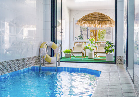 가평 르시엘풀빌라 (개별텐트와 불멍)