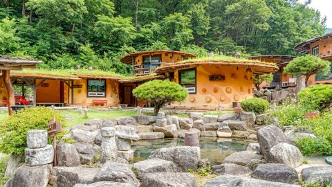 문경 산과산사이 애견동반 단체펜션