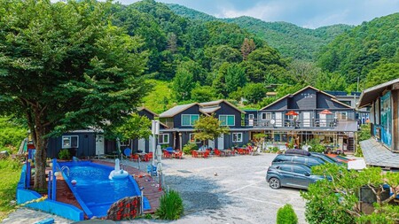 가평 산이랑물이랑펜션