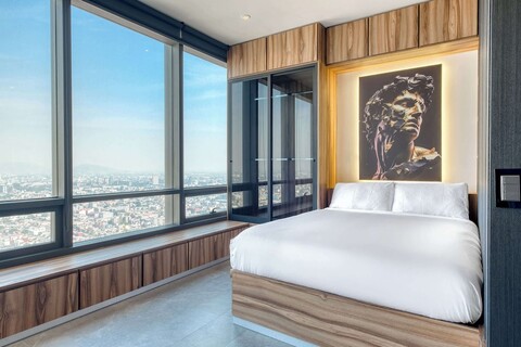 럭셔리 스튜디오 - 수영장 - 혁명 기념비 전망