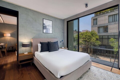 로마 노르테의 새로 지은 2 베드룸 콘도, 루프탑 있음