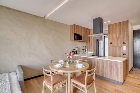 로마 노르테의 새로 지은 1베드룸 콘도, 루프탑 있음