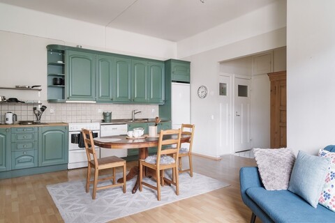 캄피의 노르딕 빈티지 1베드룸 아파트먼트