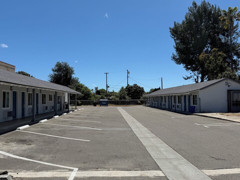 애너하임 근처의 엔젤 모텔