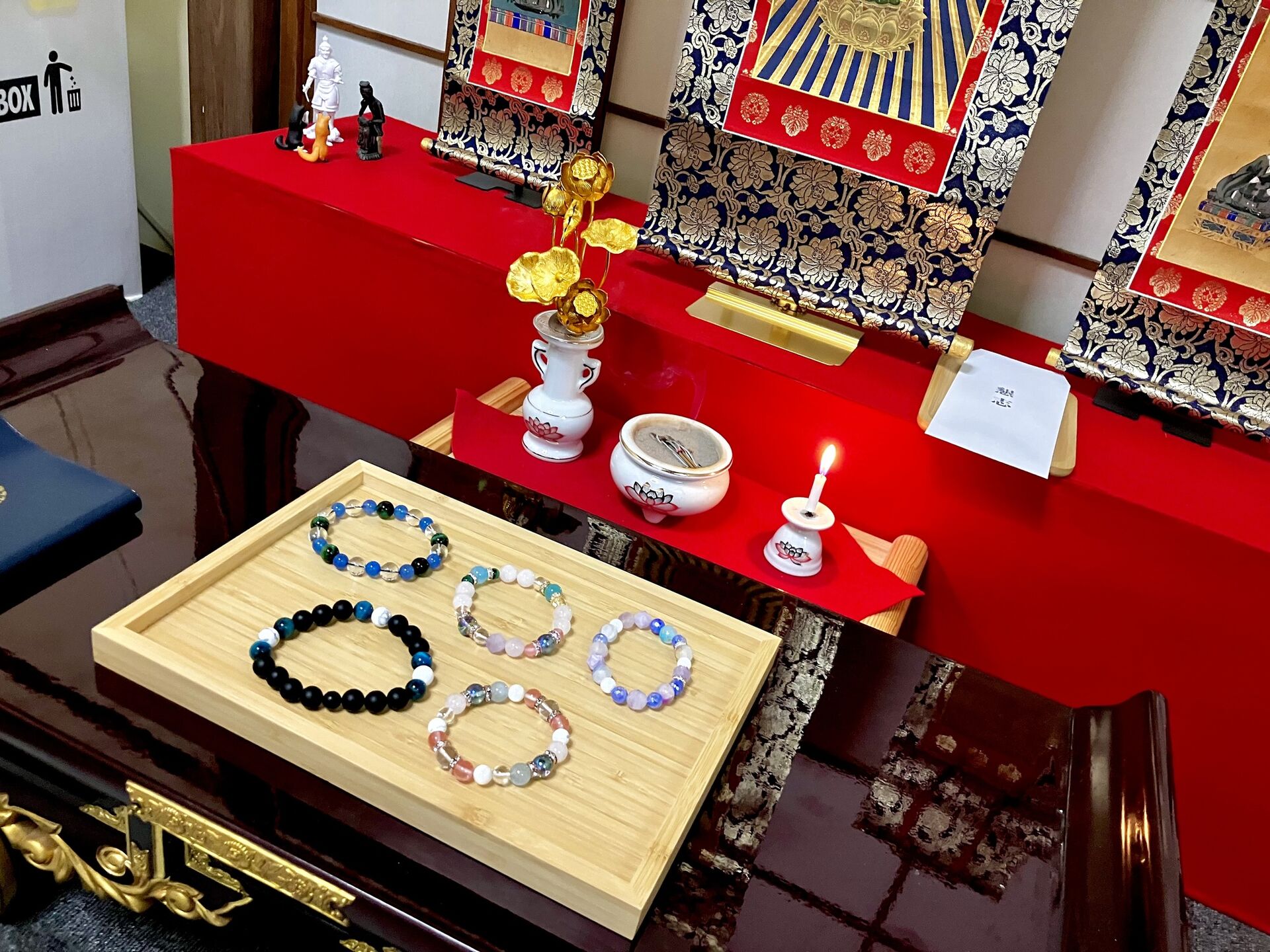 [오사카 인기체험] 템플 스페이스 | 향 만들기·천연석 팔찌 만들기 체험(2종류) (Temple Space)