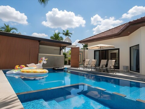 매제스틱 시사이드 풀 빌라