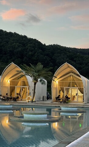 가평 트라움풀빌라글램핑&카라반