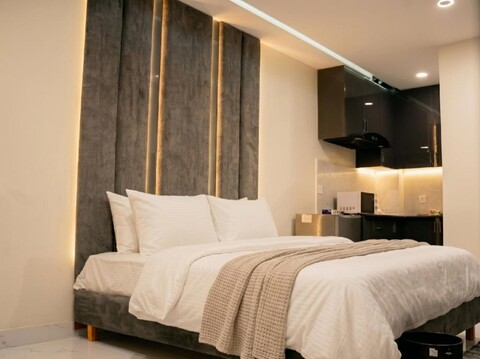 2-Bedroom Apartment with Balcony, TV Lounge & Kitc