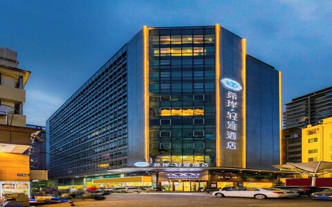 XANA 라이트 호텔 인터내셔널 광저우 바이윈 기차역 싼위안리 지점 - 광저우 박람회 기간 동안 광저우 박람회장까지 프리 트랜스퍼 서비스 제공