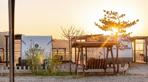 강화도 낙조힐링카라반캠핑장