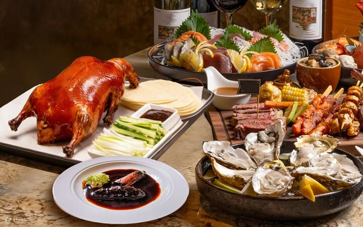 심천 맛집 - 진마오 심천 JW 메리어트 호텔 뷔페 티켓 (Cafe Chinois)