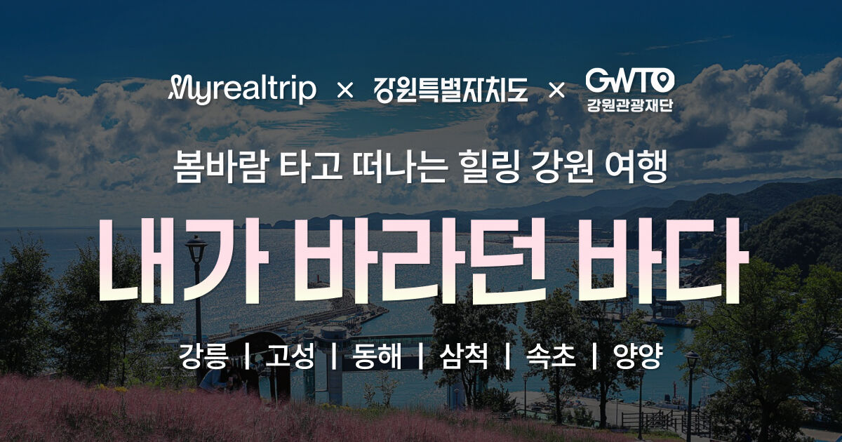 2026 강원관광재단 요트체험/해양치유 봄 기획전