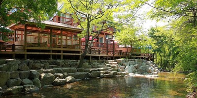 평창 오해피펜션(계곡바로앞, 야외수영장)