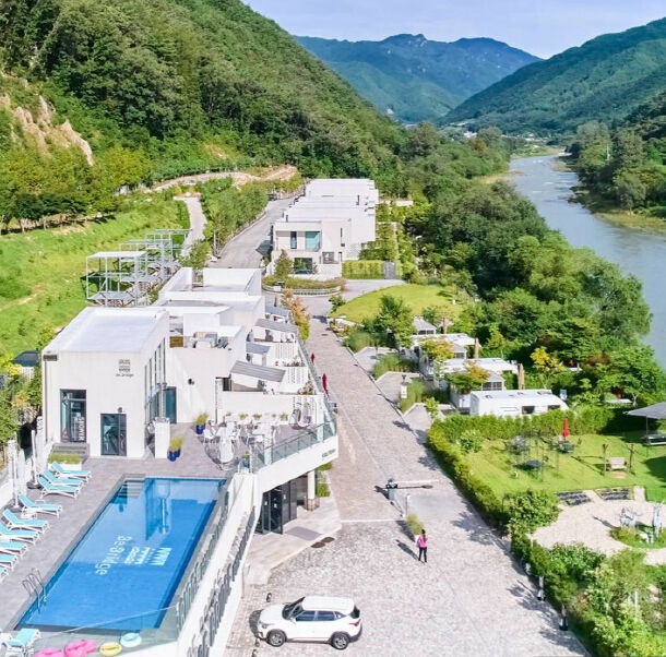 영월 비브릿지 풀빌라 리조트