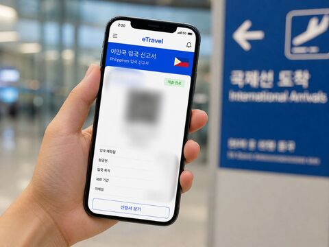 마닐라 여행 준비물 - 필리핀 이트래블 (E-Travel) 입국신고서 입력대행