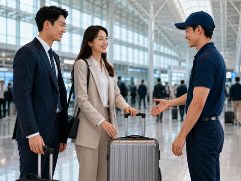 심천 여행 준비물 - [심천·선전] 공항·기차역↔호텔 당일 수하물 배송 서비스 (T-Luggage Porter)