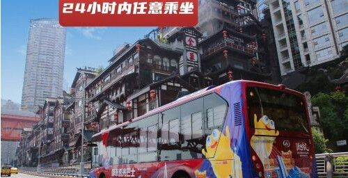 충칭 도시 관광 버스 1일 티켓 - 성인 -i