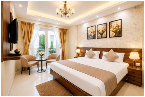 Goroomgo Hotel Aradhya Near Light House Sea Beach Puri