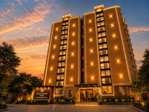 Santhi Comfort Hotel Near Manyta Tech Park 