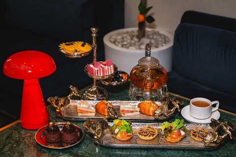 방콕 맛집 - [방콕/시암] Saruda Finest Pastry 프렌치 파티세리 개별 세트 (논알코올/알코올 무제한 90분) 예약
