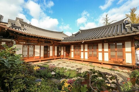 전주 한옥 마을 한옥 고택 부경당
