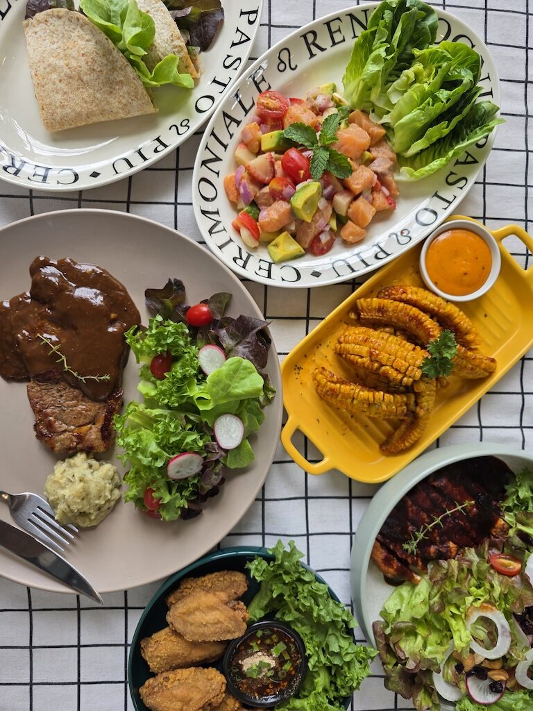 [카오야이/Khao Yai] The Best Veggie 채식 레스토랑 :: 2-4인 셰어링 세트 예약