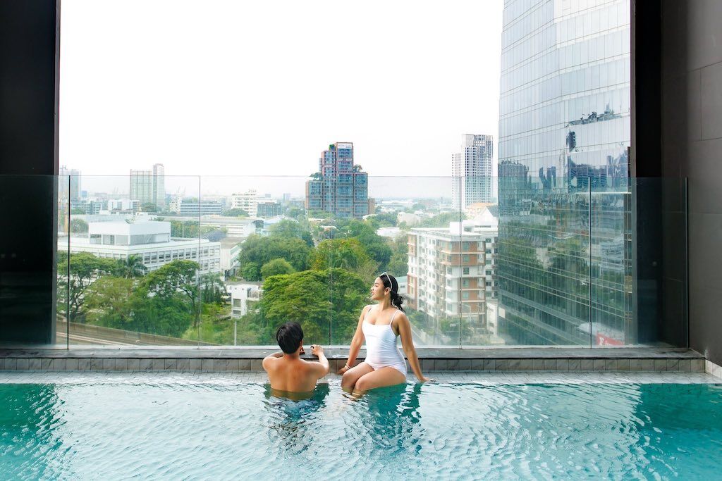 [방콕/통로] Ascott Thonglor 11층 데이 패스 :: 수영장+사우나+피트니스 예약