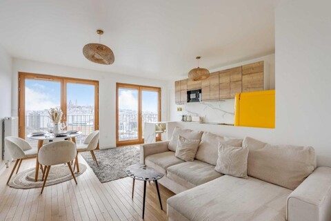 Cosy flat – 1BDR/4P – View on the Sacré-Cœur