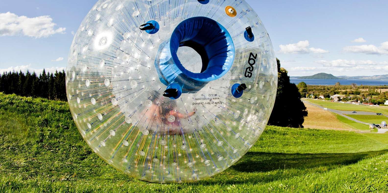 [로토루아] 뉴질랜드 발명품 ZORB :: 거대한 풍선 공 안에서 언덕 롤링 상세 이미지 3