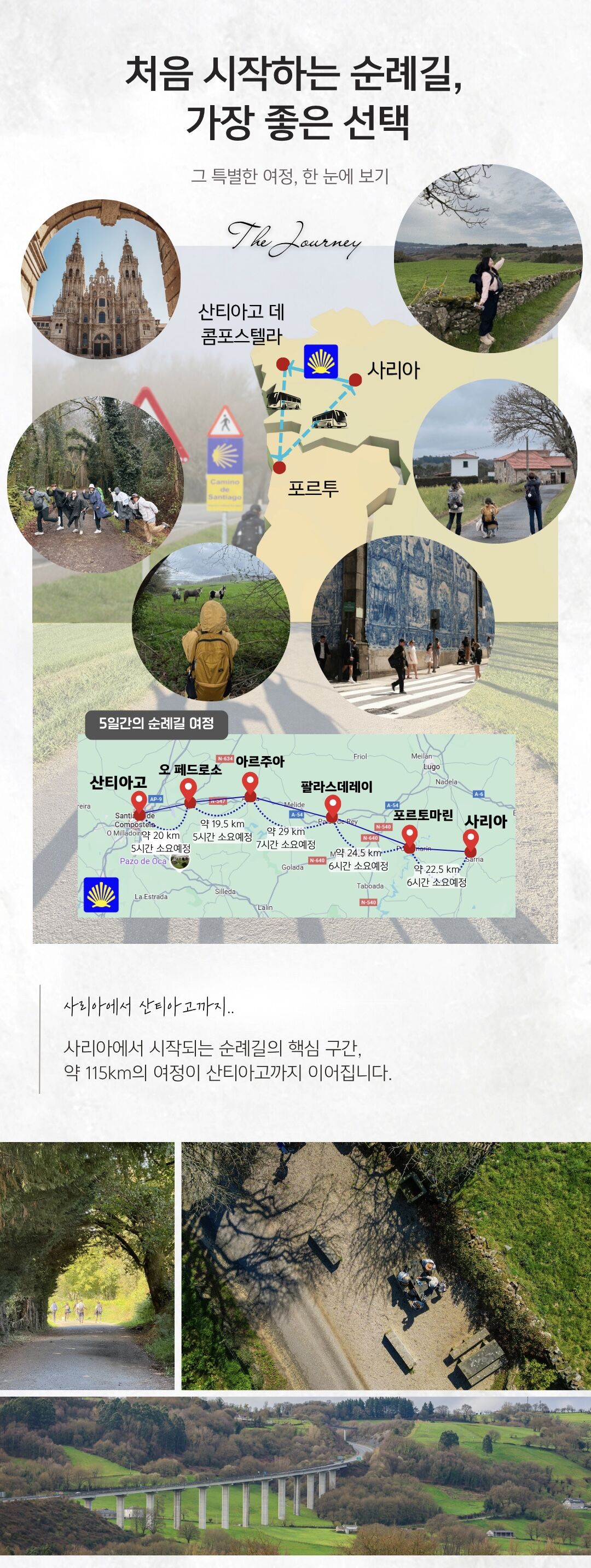 [투어펠리스] 산티아고 까미노 "스마트 팩" 2030 전용, 가심비, 현명한 소비 상세 이미지 3