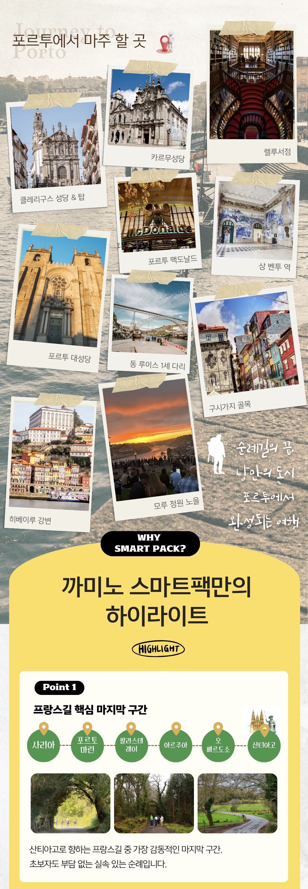 [투어펠리스] 산티아고 까미노 "스마트 팩" 2030 전용, 가심비, 현명한 소비 상세 이미지 5