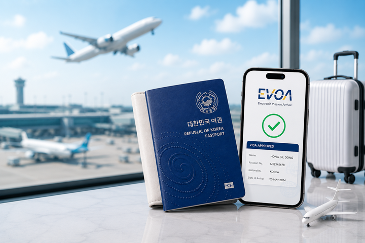 🇮🇩 인도네시아 도착 비자 e-VOA B1 서비스 | 1x24시간 신속 발급-i
