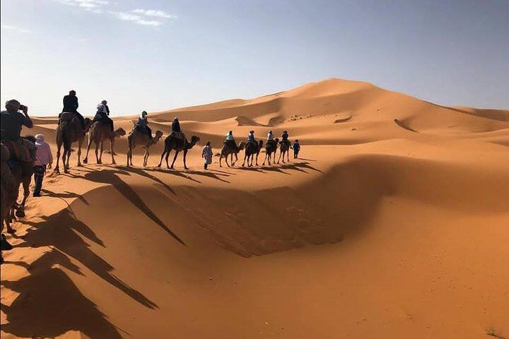 Merzouga에서 3 일 사하라 사막까지 마라 케시에서-i