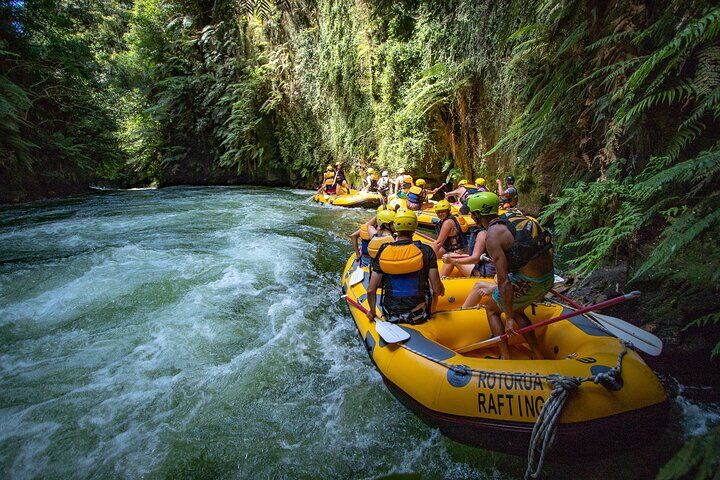 로토루아 레이프팅 : Kaituna River White Water Rafting & 무료 사우나