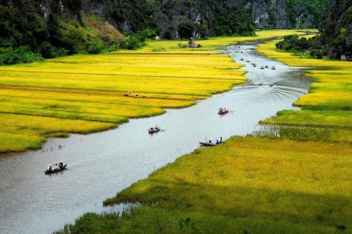 Hoa Lư Tam Coc &amp; Mua Cave 하루 종일 뷔페 점심 식사 포함
