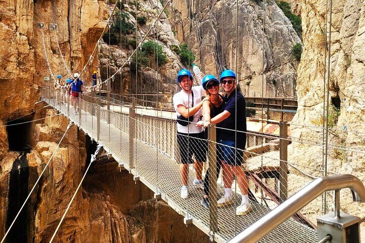 Marbella 또는 Malaga에서 Caminito del Rey에서 개인 투어