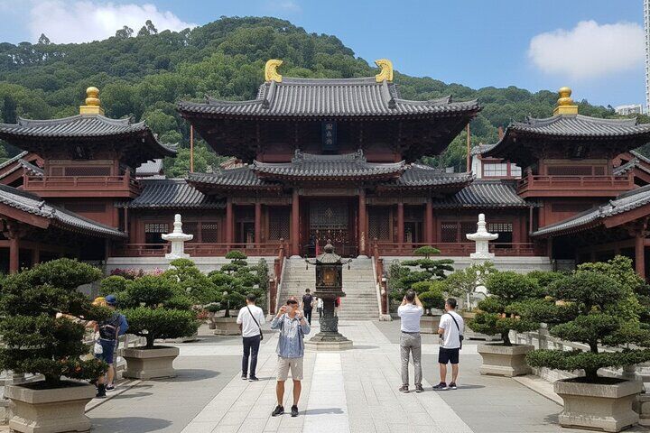 홍콩의 구룡 1 일 당일 관광