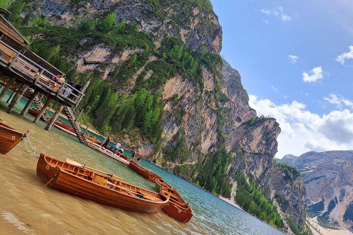 베니스에서 Dolomites, Cortina 및 Lake Braies를 발견하십시오.-i