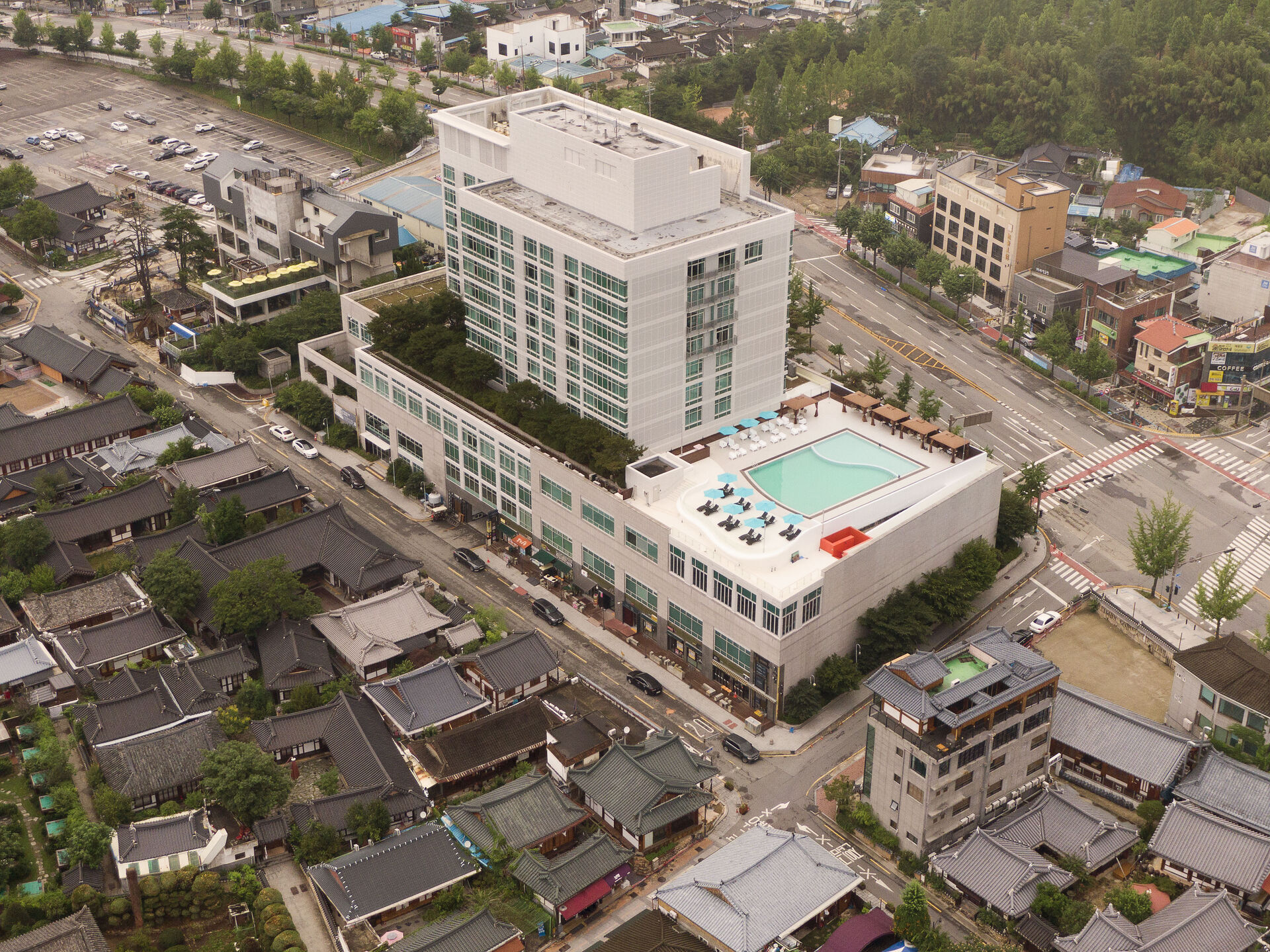 라한호텔 전주 외관