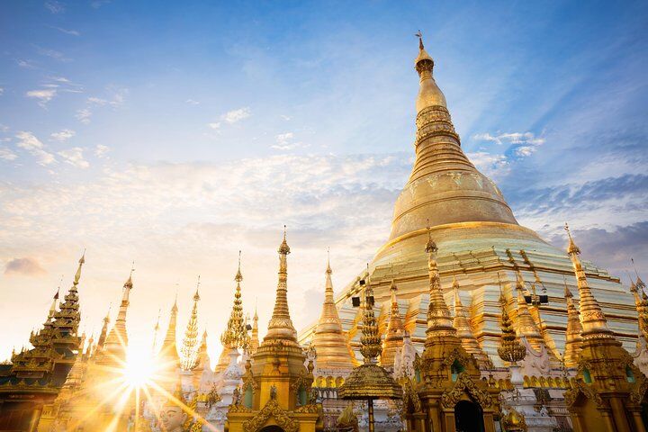 반나절 영적 Shwedagon 파고다 양곤 여행 참가-i