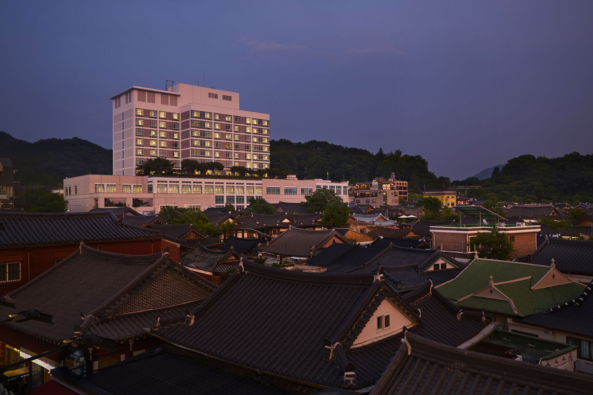 라한호텔 전주 외관